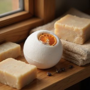Bombe De Bain "Orange/Cannelle"