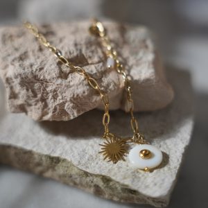 Collier en acier d'oxydable "Lolita"