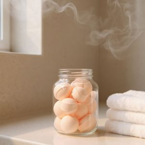 Mini bille de bain "Pamplemousse"
