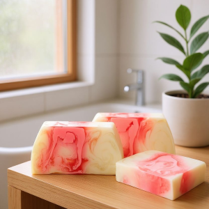 savon tranche glycerine Framboise