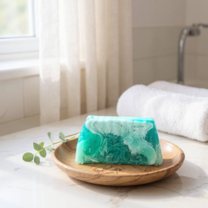 Tranche savon  glycerine rasage sport